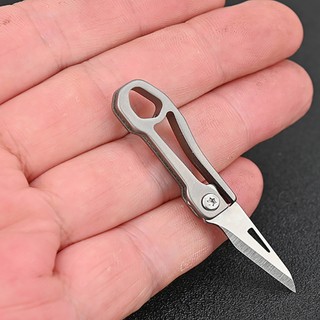 Dao rọc giấy,rạch thùng dã ngoại EDC mini (420j-02)