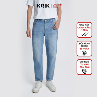 Quần Jean Nam Local Brand KRIK Form Baggy Chất Liệu Cao Cấp Thiết Kế Trẻ Trung Phóng Khoáng QJ6100