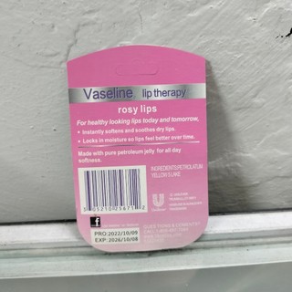 Sáp Dưỡng Môi Vaseline Lip Therapy hũ 7g