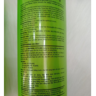 Uốn lạnh xoăn tóc Wellmate 500ml bán Lẻ Chai