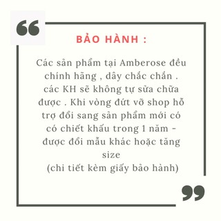 Set vòng amber cho bé 0-3 tuổi
