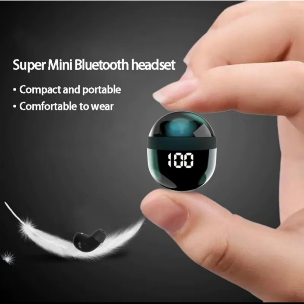 (Bộ kép mini T8/2025) Tai nghe bluetooth SK18 mini siêu nhỏ đeo ngủ giảm ồn chống nước IPX5 cảm ứng chạm pin 4h nhét tai | BigBuy360 - bigbuy360.vn