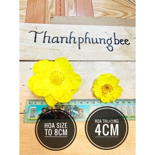HOA MAI ĐÀO SIZE TO 8CM
