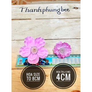 HOA MAI ĐÀO SIZE TO 8CM