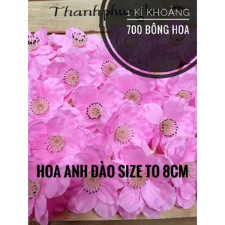 HOA MAI ĐÀO SIZE TO 8CM