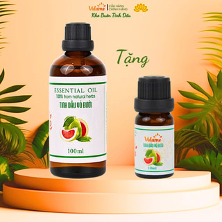 Tinh Dầu Bưởi 100ml VIDAME Nguyên Chất,  dùng dưỡng tóc rất hiệu quả, xông phòng cực thích, hàng VIP