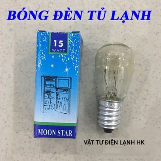 Bóng đèn tủ lạnh 15W đui xoáy chuôi E12 E14