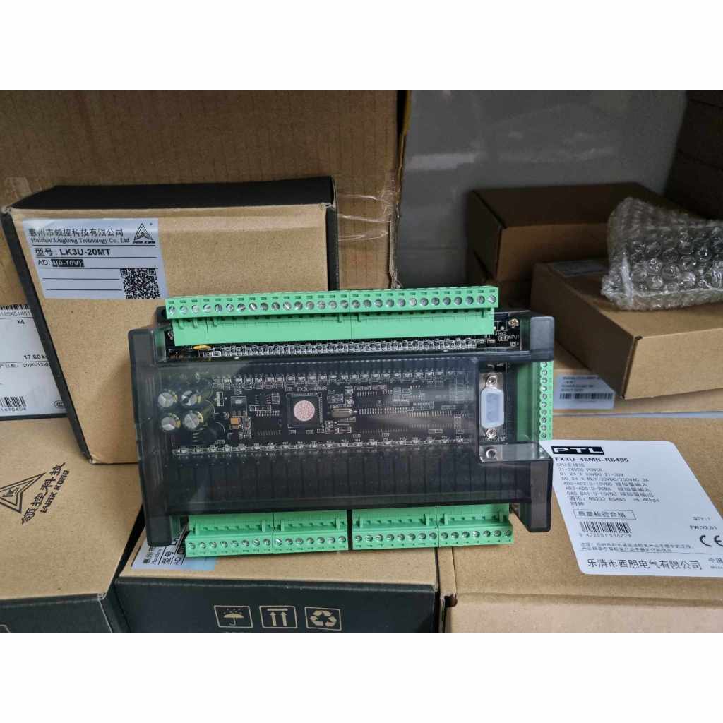 FX3U-24MR-6AD2DA FX3U-24MT 14MR 14MT 30MR 32MT 48MT 48MR , Bo PLC Mitsubishi FX3U PTL F 6AD 2DA  38.