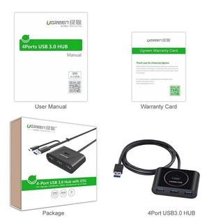 Bộ chia 4 cổng USB 3.0 tốc độ cao