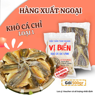 [HÚT CHÂN KHÔNG] Khô Cá Chỉ Vàng Loại 1 Hàng Xuất Khẩu Khô Chuẩn Hút Chân Không 1 Nắng 500gr Cho Người Sành Ăn