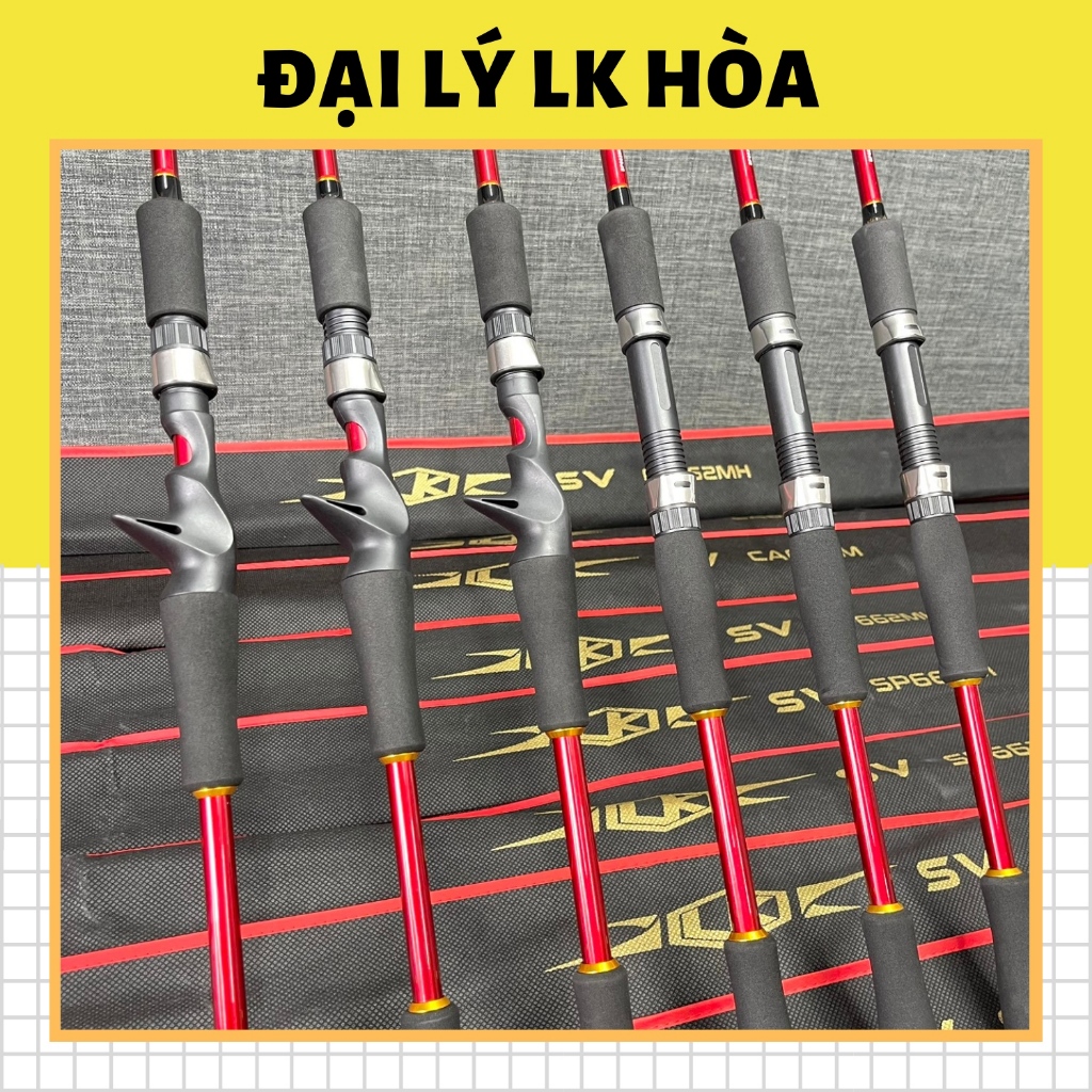 [TẶNG 01 CHUỘT TRƠN LK] Cần Lure LK Học Sinh Sinh Viên 1m98, Cần Chuyên Lure LK Phiên Bản Mới