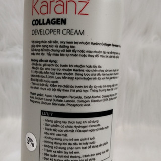 Oxy Karanz Xám dung dịch trợ nhuộm 1000ml
