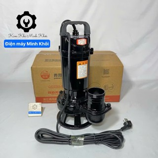 Máy bơm nước chìm thả tõm 1.5Kw 2HP haitun 32m3/h ống ra 80MM | Máy bơm nước bể cá, dây đồng 100%