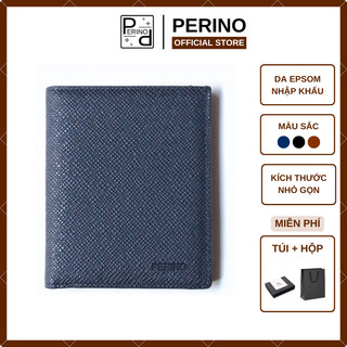 Ví Nam Cao Cấp Dáng Đứng Nhỏ Gọn Da Epsom PERINO P008
