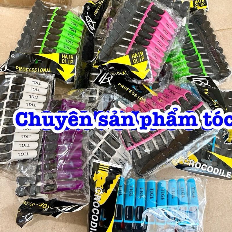 ✅ Kẹp vịt chia tóc TIGI (1 vỉ 10 kẹp nhỏ)