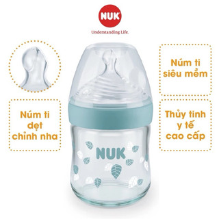 BÌNH SỮA THUỶ TINH NUK 120ML