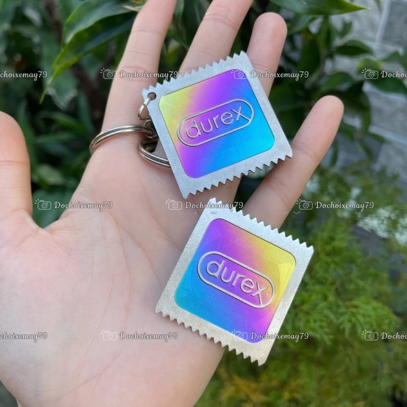 Móc khoá titan Durex
