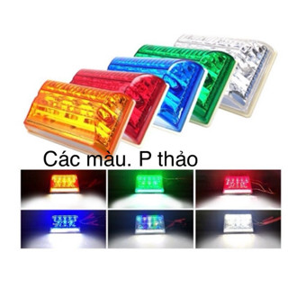 Đèn led sườn , đèn sườn , đèn hông  xe tải , xe công ten nơ 4 dây Nck