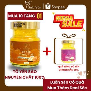  Tổ Yến Chưng NGUYÊN CHẤT 100% Yến Sào Khánh Hoà Hũ Yến Cho Bé Tăng Miễn Dịch Bồi Bổ Sức Khoẻ Chống Lão Hoá - SaLa Yến 