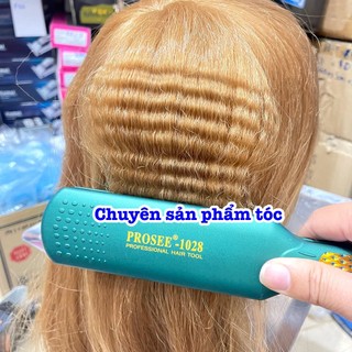 ✅PROSEE - Máy Bấm Tóc Sóng lớn 5 Răng Prosee 1028 Cao Cấp Chất Liệu Hợp Kim An Toàn 5 Mức Nhiệt 100-230 Độ Dây Xoay
