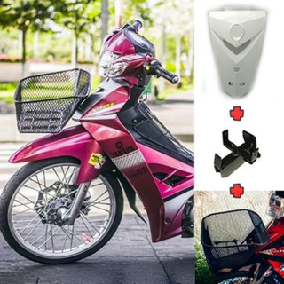 Rổ Spark lưới + pát rổ + mặt nạ (Combo 3 món cho xe Sirius)