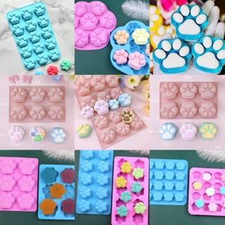 Khuôn Silicon Chân Mèo, Chân Chó Dễ Thương Làm Socola, Đậu Hũ Non, Thạch Rau câu, Pudding, Làm Xà Bông CAKESHOP