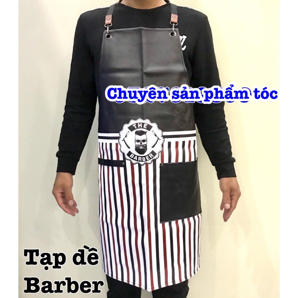 ✅freeship✅ Tạp dề mặc cắt tóc BARBER