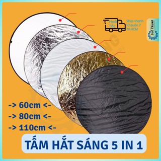 Tấm Hắt sáng 5in1 Tròn, Miếng Hắt Sáng 5 Trong 1 Chụp Ảnh Chuyên Nghiệp - 906