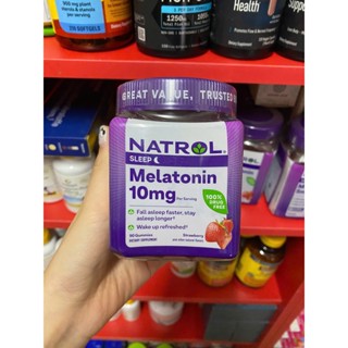 [3/26 Date Xa] Kẹo Ngủ Natrol Gummies Melatonin 10mg - 90 Viên của Mỹ