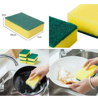Miếng Bọt Biển Cọ Rửa Chén 2 Mặt