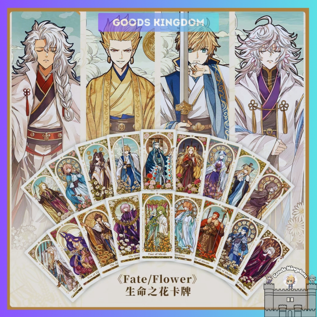 Thẻ bài sưu tầm Tarot Fate Flower - Fate Grand Order - chính hãng Kirin Club