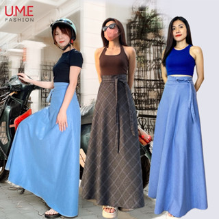 Chân váy chống nắng freesize loại Dày