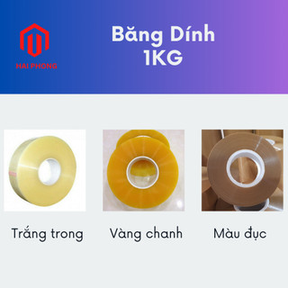 Băng dính đóng hàng cuộn 1kg