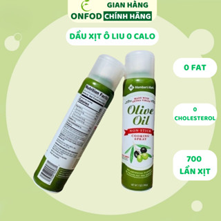 Dầu oliu Olive Member's Mark dạng xịt ONFOD dầu ăn kiêng 0 calo ăn kiêng giảm cân