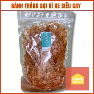   Gói 100g  Bánh tráng SỢI MUỐI TỎI XIKE SIÊU CAY  bánh sợi mỏng thấm vị  - Chính gốc Tây Ninh 