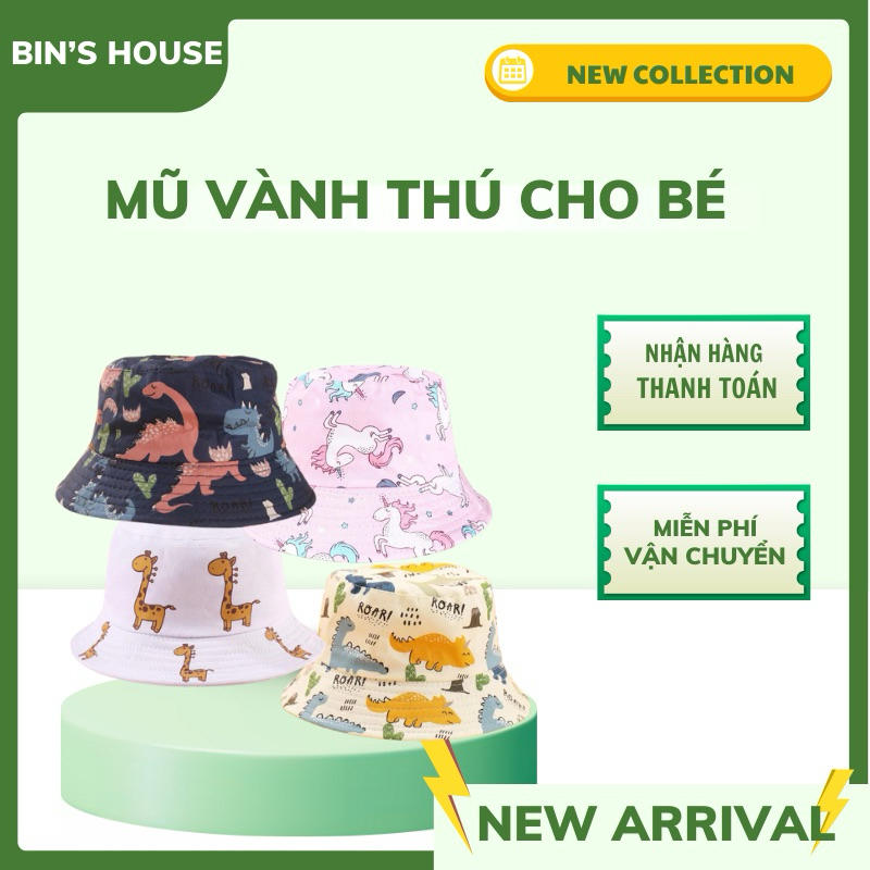 Mũ vành sz 6m-8y