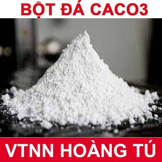 Bột đá CaCO3 siêu trắng, siêu mịn 1 Kg