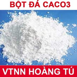 Bột đá CaCO3 siêu trắng, siêu mịn 1 Kg