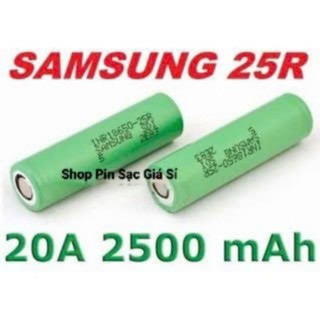 Pin 18650 Samsung 25R 2500mah Chính Hãng