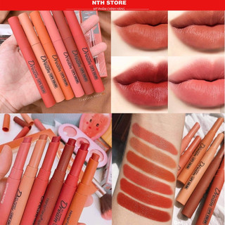  Set Son Thỏi 6 Cây Dream Heng Fang  Refreshing  Siêu Lì Mịn Môi Cực Hot 