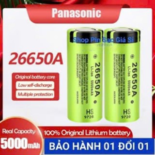 Pin Panasonic 26650A 5000maH CHÍNH HÃNG