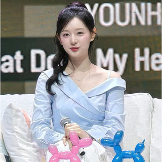 Áo sơmi lệch vai dài tay 2 màu trắng xanh, áo nữ lệch vai nhún eo Logastore_129