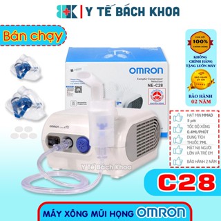 MÁY XÔNG MŨI HỌNG OMRON NE-C28 (Mẫu mới) - BẢO HÀNH CHÍNH HÃNG 02 NĂM
