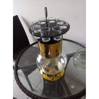 máy rót rượu tự động 10 ly