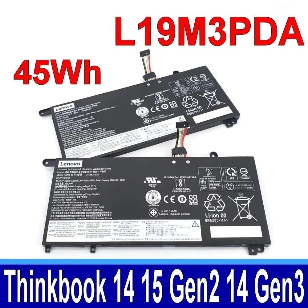 PIN [ZIN] LAPTOPLENOVO L19L3PDA THINKBOOK 14 G2 ARE 15 G2 ITL L19M3PDA L19D3PDA L19C3PDA 20VF 20VG