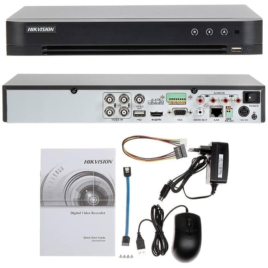 Đầu ghi thông minh 4 kênh HDTVI AcuSense HIKVISION iDS-7204HQHI-M1/E - Hỗ trợ HD TVI, AHD, Analog.