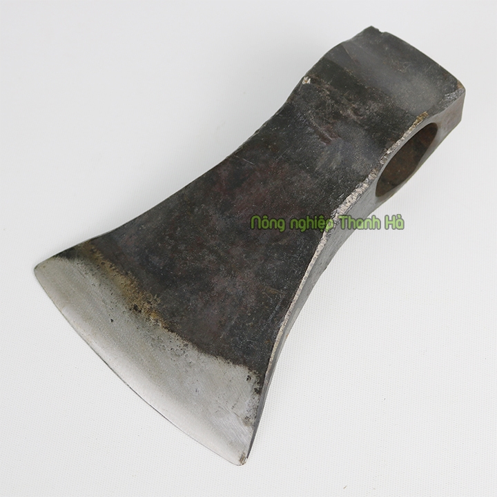Rìu chặt cây lưỡi ngắn cán tự chế - D46