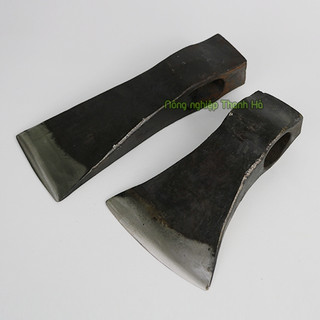 Rìu chặt cây lưỡi ngắn cán tự chế - D46