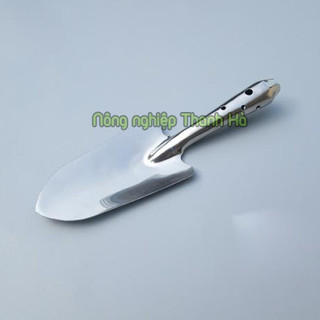 Xẻng làm vườn mini cao cấp chất liệu inox - D19