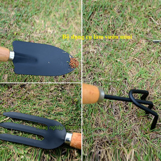 Bộ ba dụng cụ làm vườn mini - D17